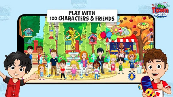 我的城镇世界更新版(My Town : World)