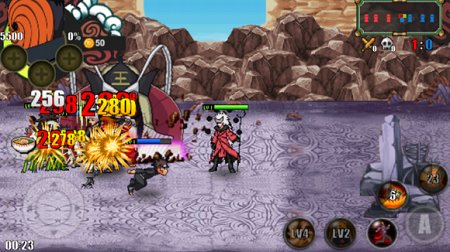火影战记5v5战斗场景