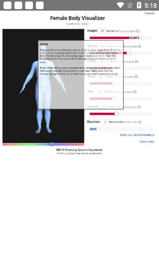 bodyvisualizer身材模拟器