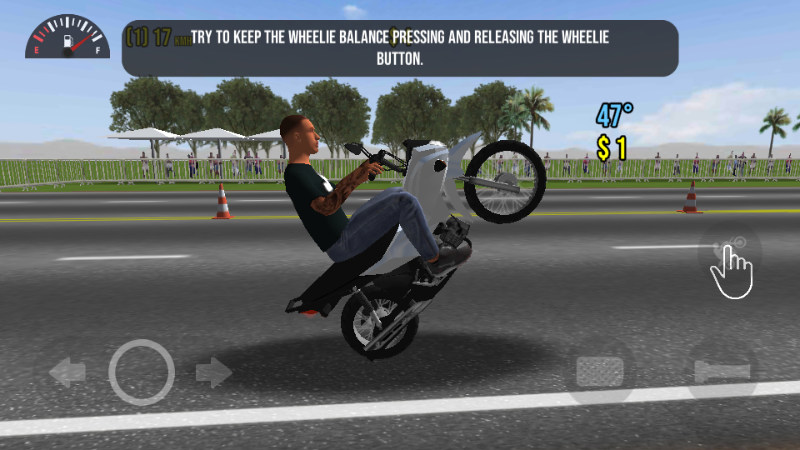 摩托平衡3D无限金币版(Moto Wheelie 3D)