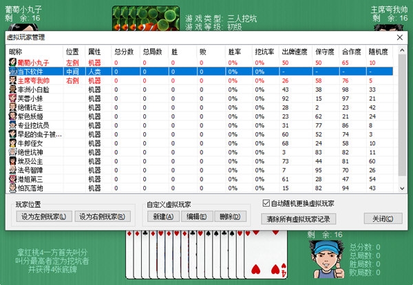 三人挖坑