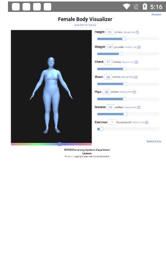 bodyvisualizer身材模拟器