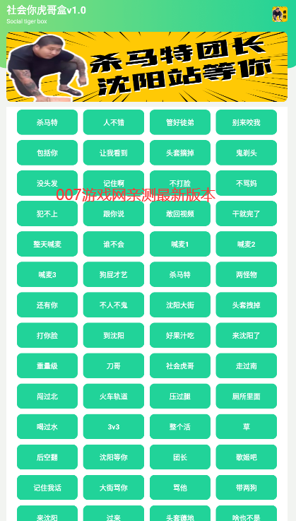 社会你虎盒