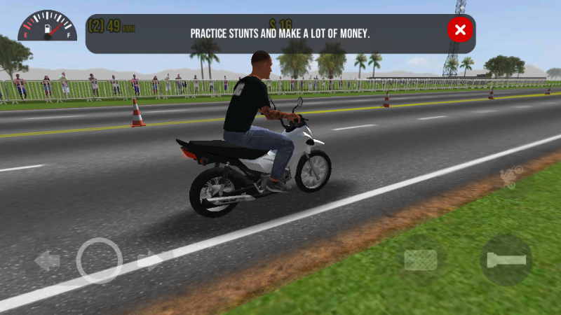 摩托平衡3D无限金币版(Moto Wheelie 3D)