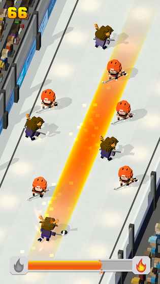 Blocky Hockey(方块冰球冰上跑酷游戏)