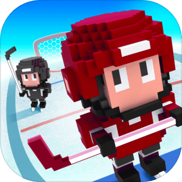 Blocky Hockey(方块冰球冰上跑酷游戏)