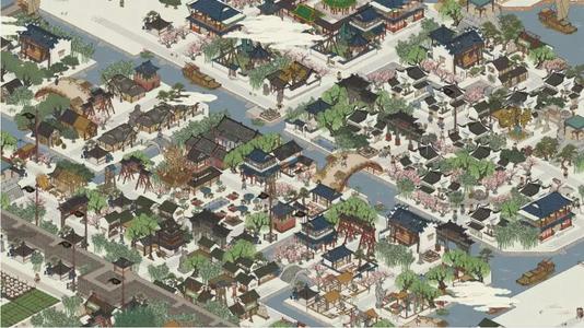 江南百景图游戏画面