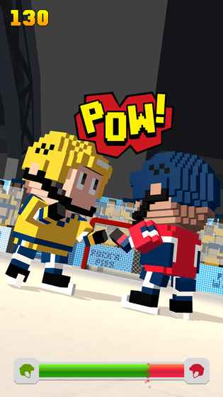Blocky Hockey(方块冰球冰上跑酷游戏)