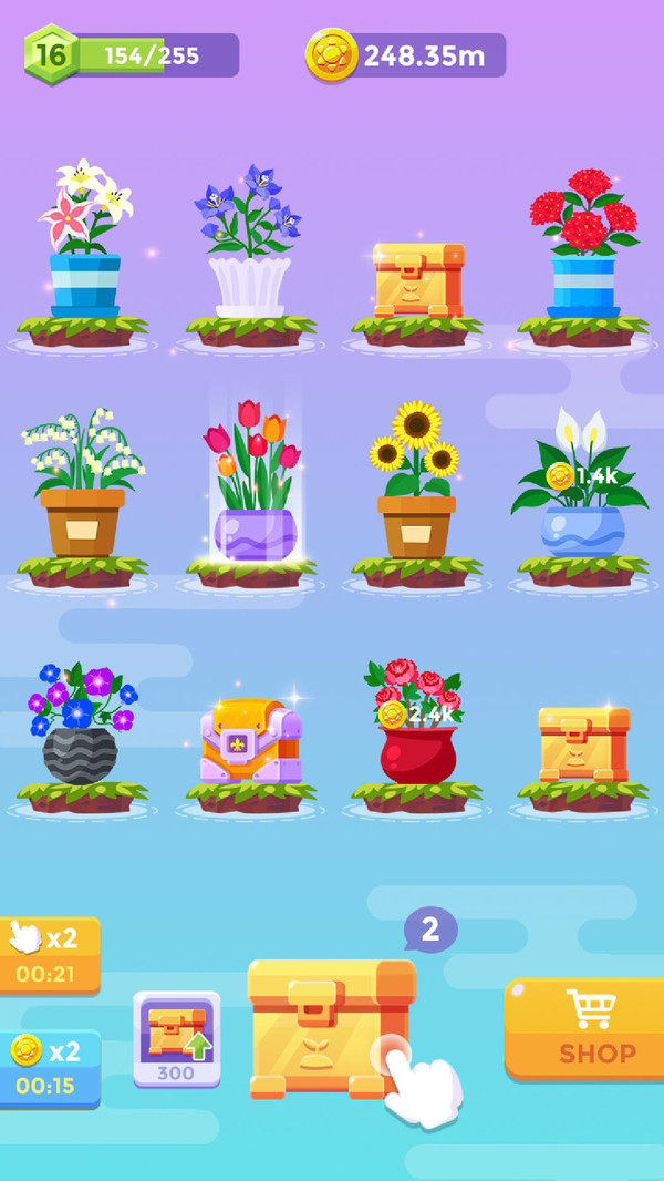 闲置花园合并植物正式版