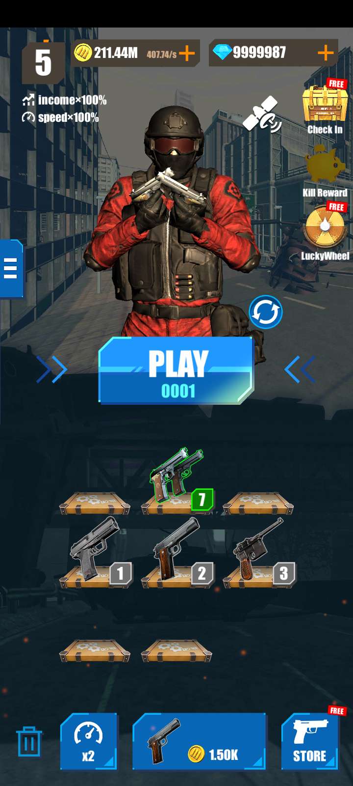 Shooting Terrorist Strike: Free FPS Shooting Game(射击恐怖袭击无限金币版) 1.1.2最新版
