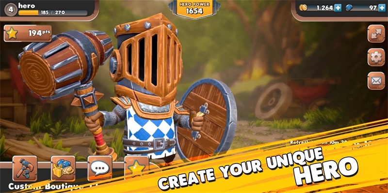 大头盔英雄最新版(Big Helmet Heroes) 1.3.3安卓版