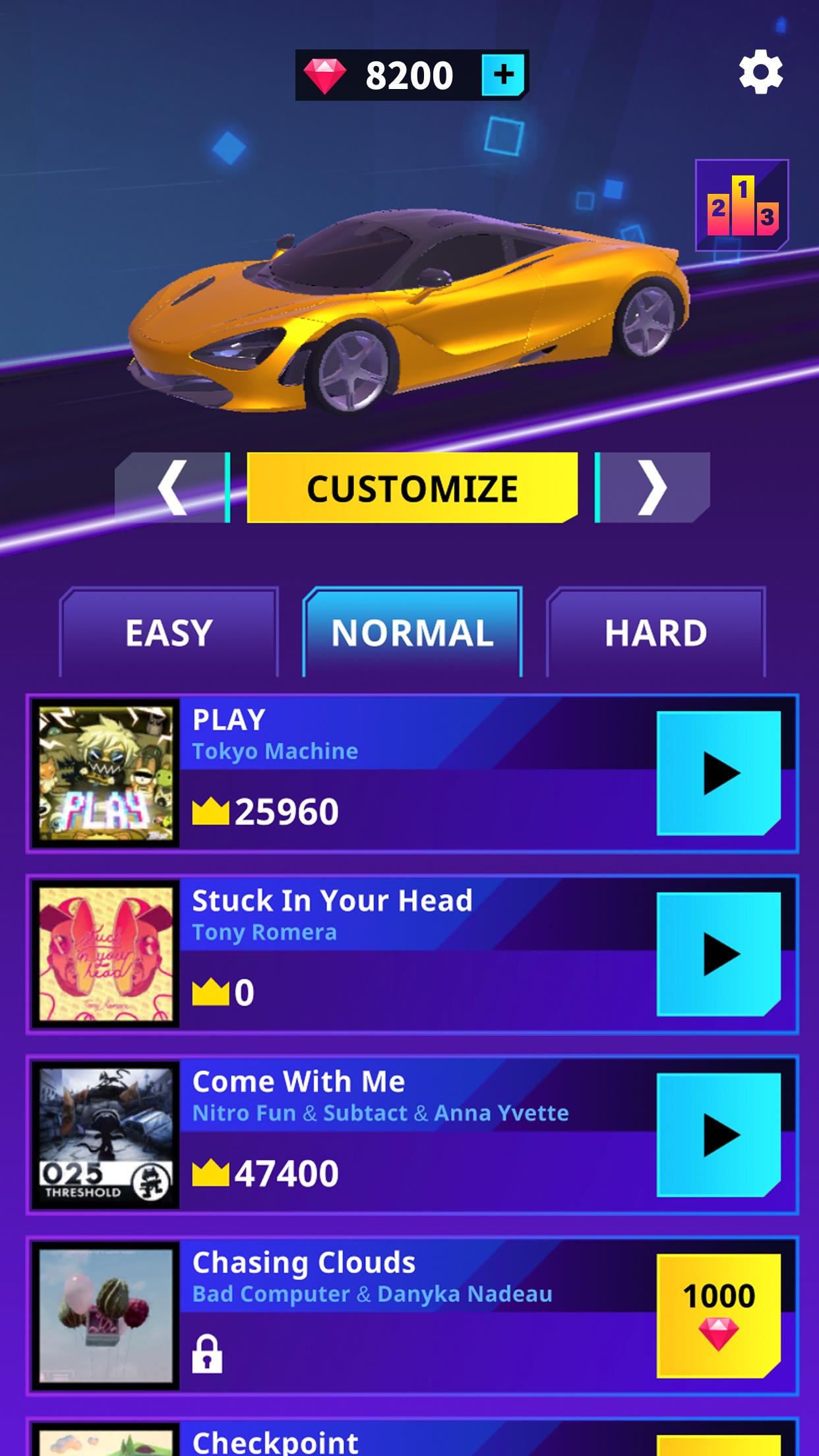 Racing Rhythm(赛车跳动全车辆版) 0.6.2最新版