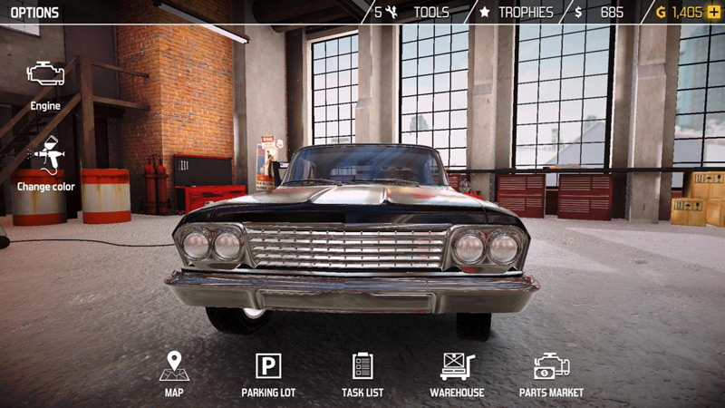 汽车修理工模拟无限金币版(CMS - Car Mechanic Simulator) 2.1.36最新版