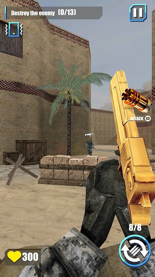 Shooting Terrorist Strike: Free FPS Shooting Game(射击恐怖袭击无限金币版) 1.1.2最新版