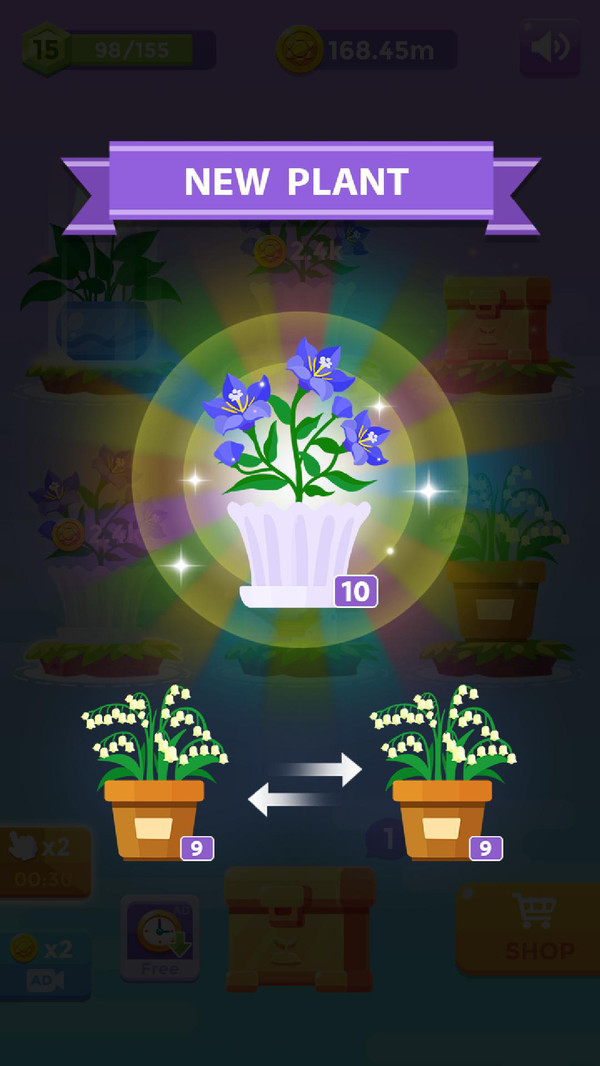 闲置花园合并植物正式版 1.0.0官方版