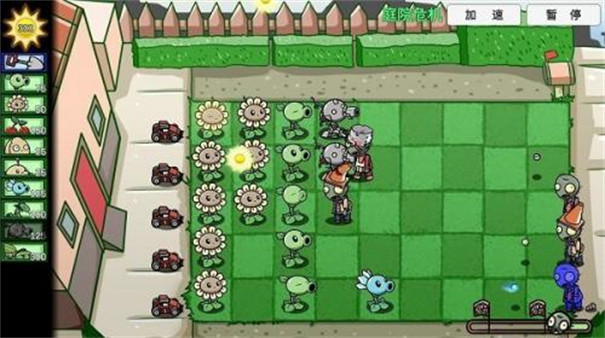 宅宅萝卜植物大战僵尸双人版