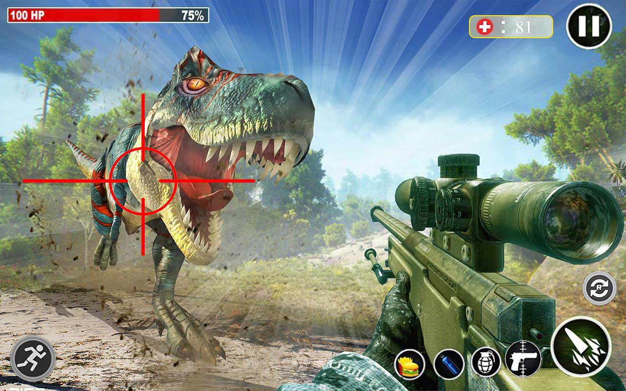 Dino Hunting(恐龙丛林狩猎2020无限钻石破解版) 1.20最新版