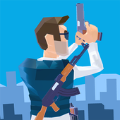 Polygon Cover Shooter City Police Vs Mob War（城市警察掩护射击）全关卡破解版 1.03完整版