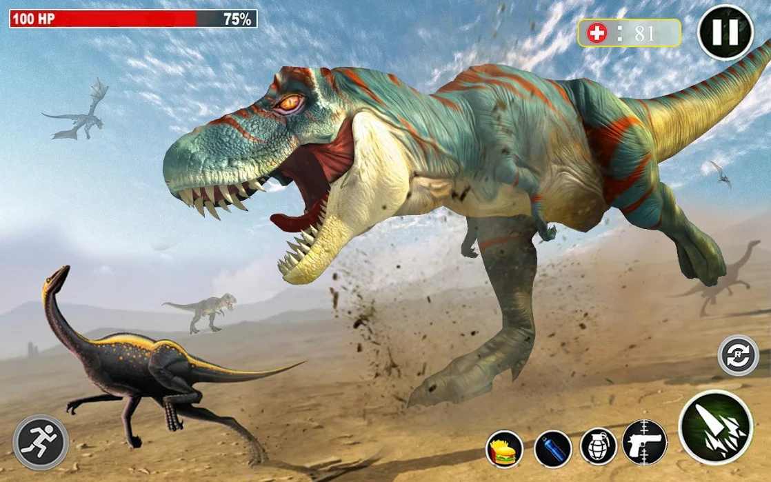 Dino Hunting(恐龙狩猎3D无限金币破解版) 1.20最新版