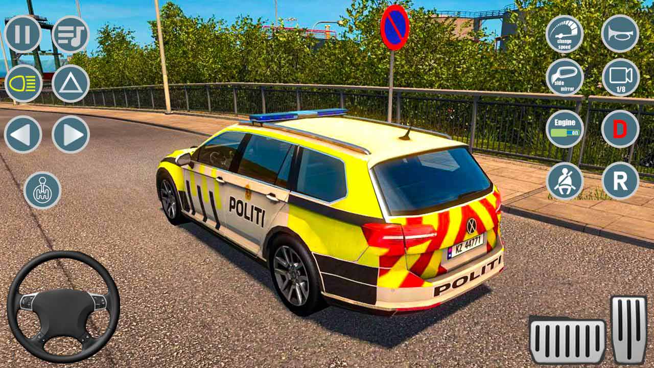 Modern Police Car Parking 3D(超级警车模拟去广告版) 1.6最新版