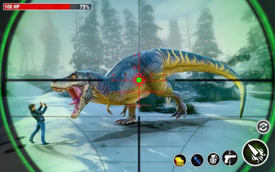 Dino Hunting(恐龙狩猎3D无限金币破解版) 1.20最新版