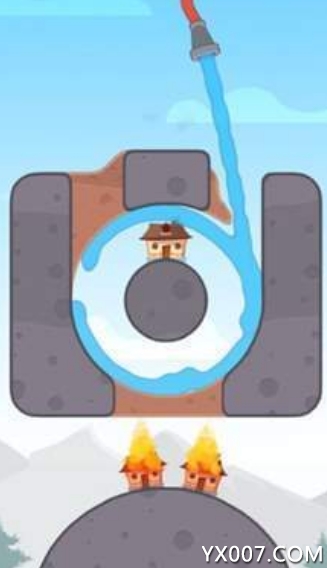 抖音WaterRush救房子游戏