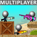 Stickman Multiplayer Shooter(火柴人多人射击游戏无限金币破解版) 1.09最新版