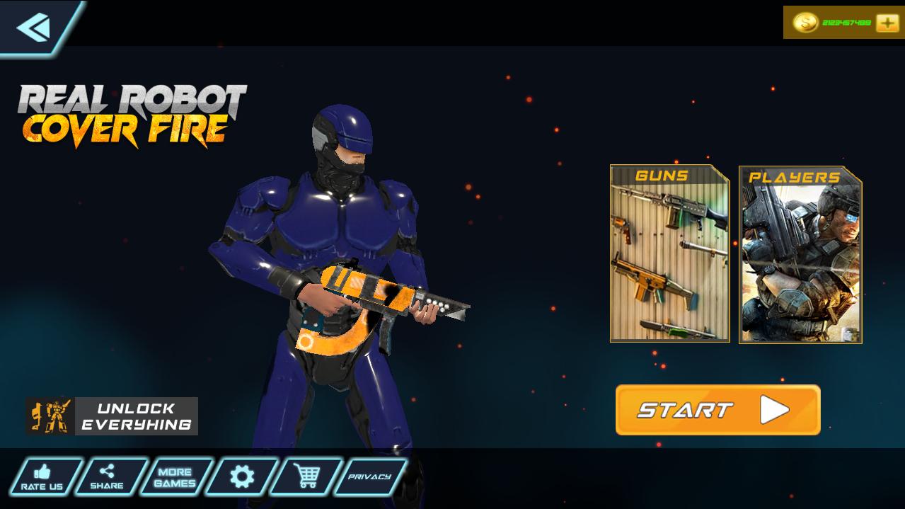Robot Cover Shooting(机器人掩护射击无限金币破解版) 1.0.3最新版