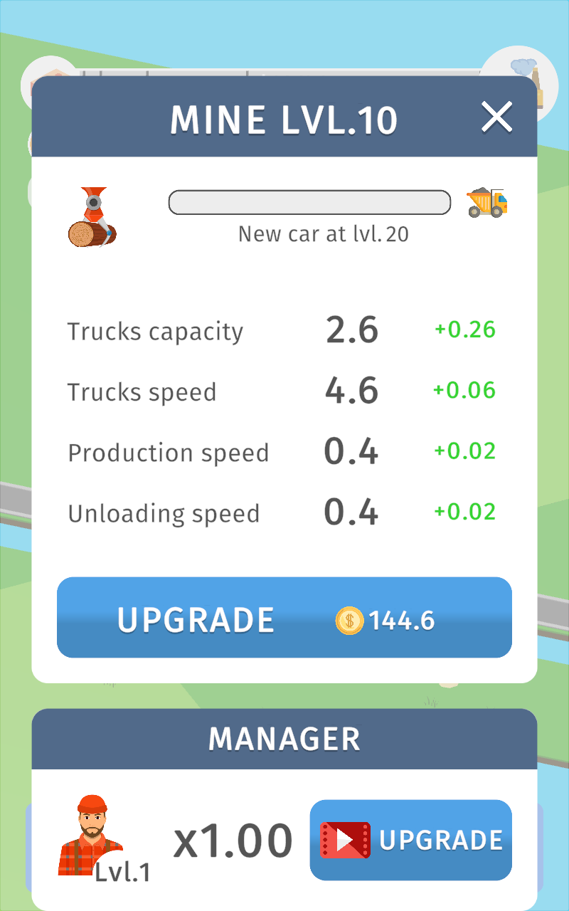 Idle Factories Builder(工厂生成器无限金币版) 0.1.11最新版