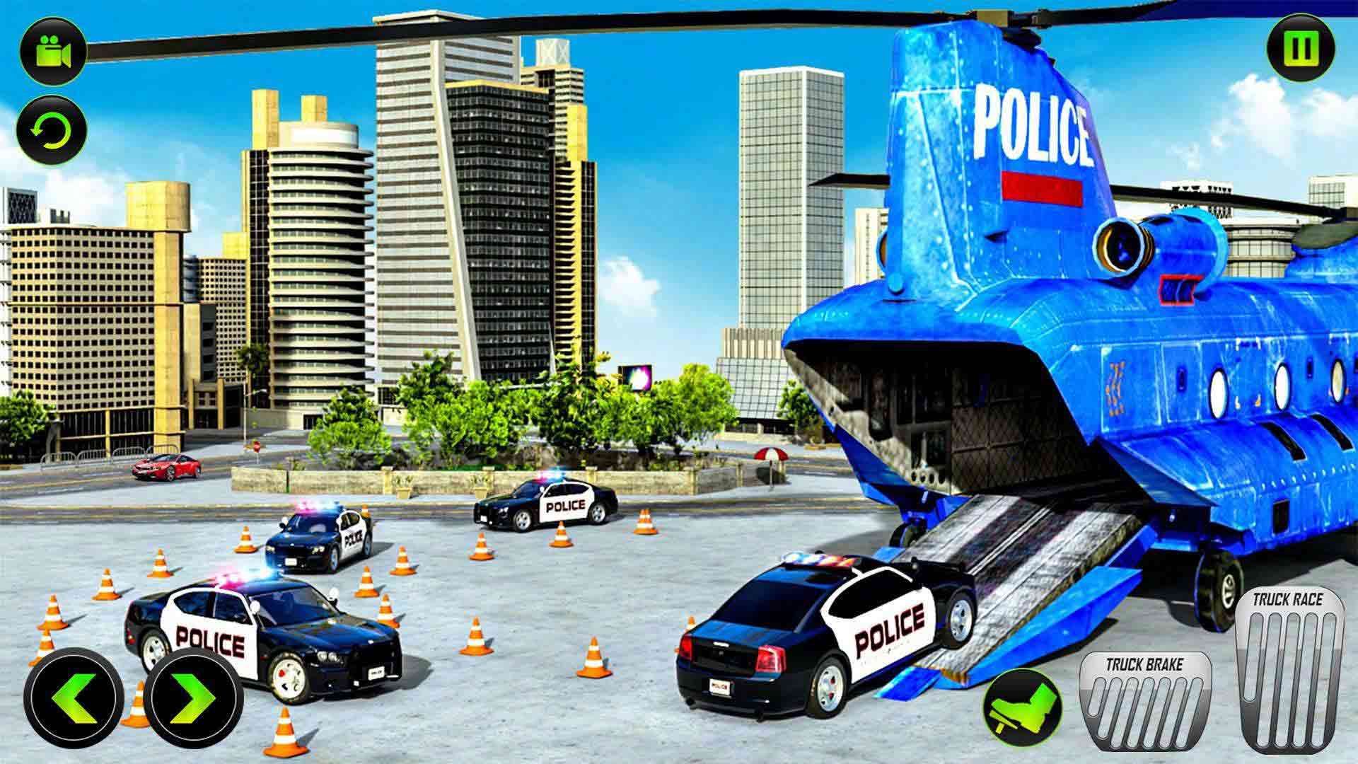 US Police Cybertruck Transporter(特殊卡车运输机无限货币破解版) 1.1.1安卓版