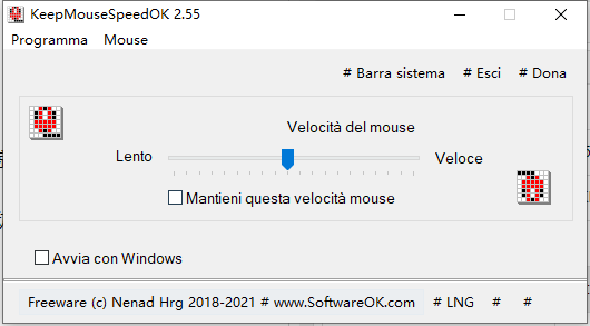KeepMouseSpeedOK v2.55免费版