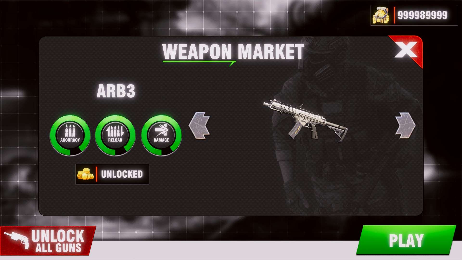 Counter Attack Gun Strike: FPS Shooting Games 2020(反击FPS枪战2019无限金币版) 1.1.3最新版