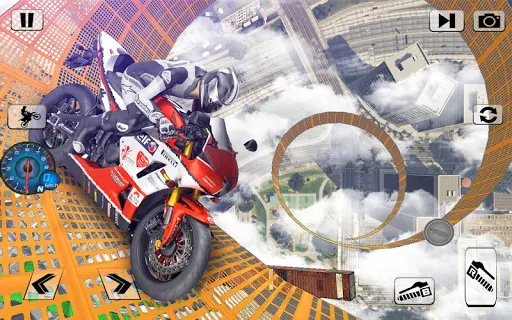 Bike impossible tracks Race 3D Motorcycle Stunts（3D特技摩托）无限金币版 3.0.2全关卡解锁版