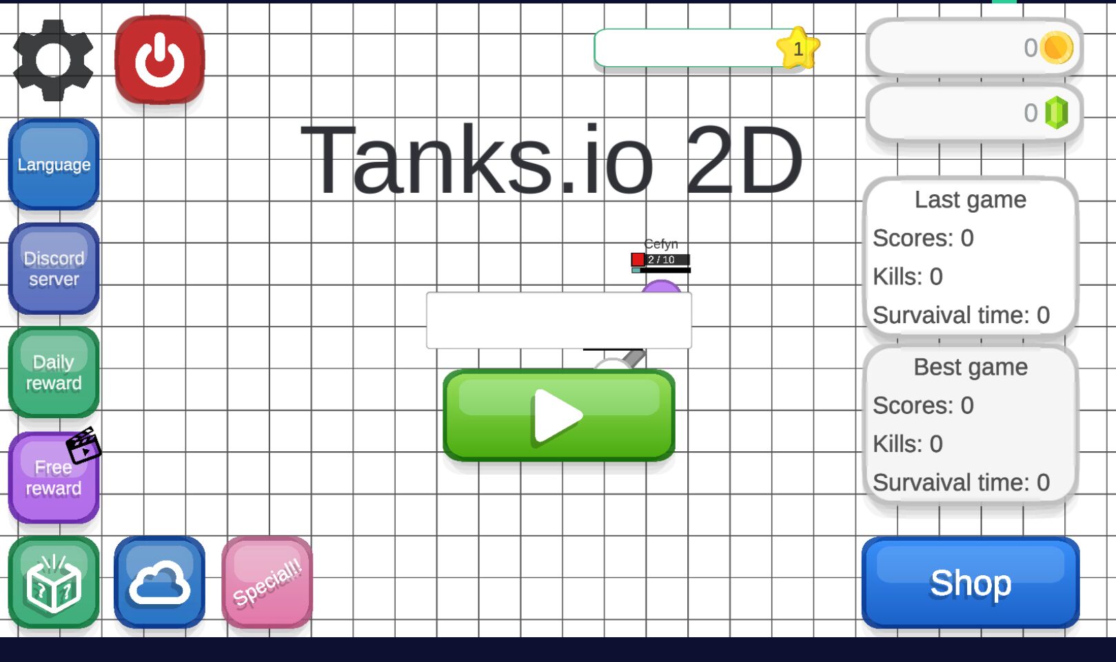 Tanks io 2D（2D战车）官方版 3.4最新版