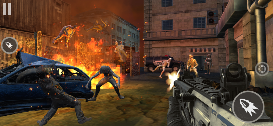 Zombie Survival Shooting Games ios版