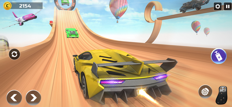 Mega Ramp Stunt Car Games 2021 ios版