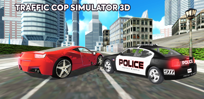 Traffic Cop Simulator 3D 游戏画面