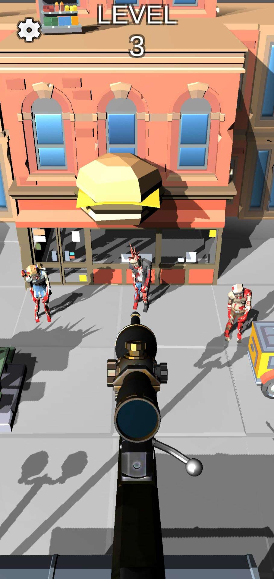 Super Sniper 2 Zombie City（超级狙击手2僵尸城）破解版无限货币 0.1免费版