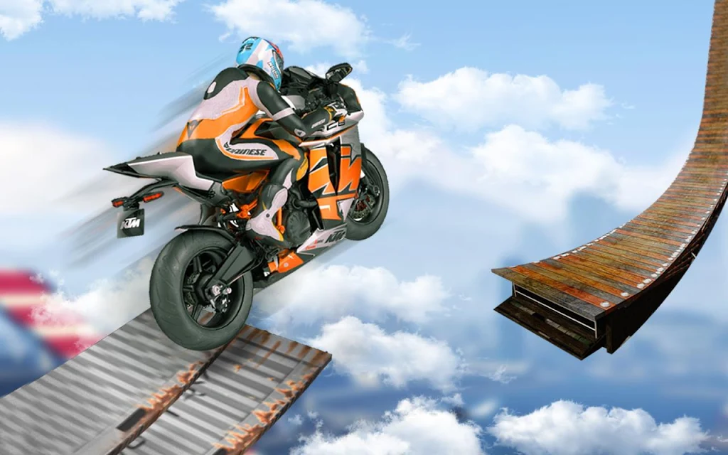 Bike impossible tracks Race 3D Motorcycle Stunts（3D特技摩托）无限金币版 3.0.2全关卡解锁版