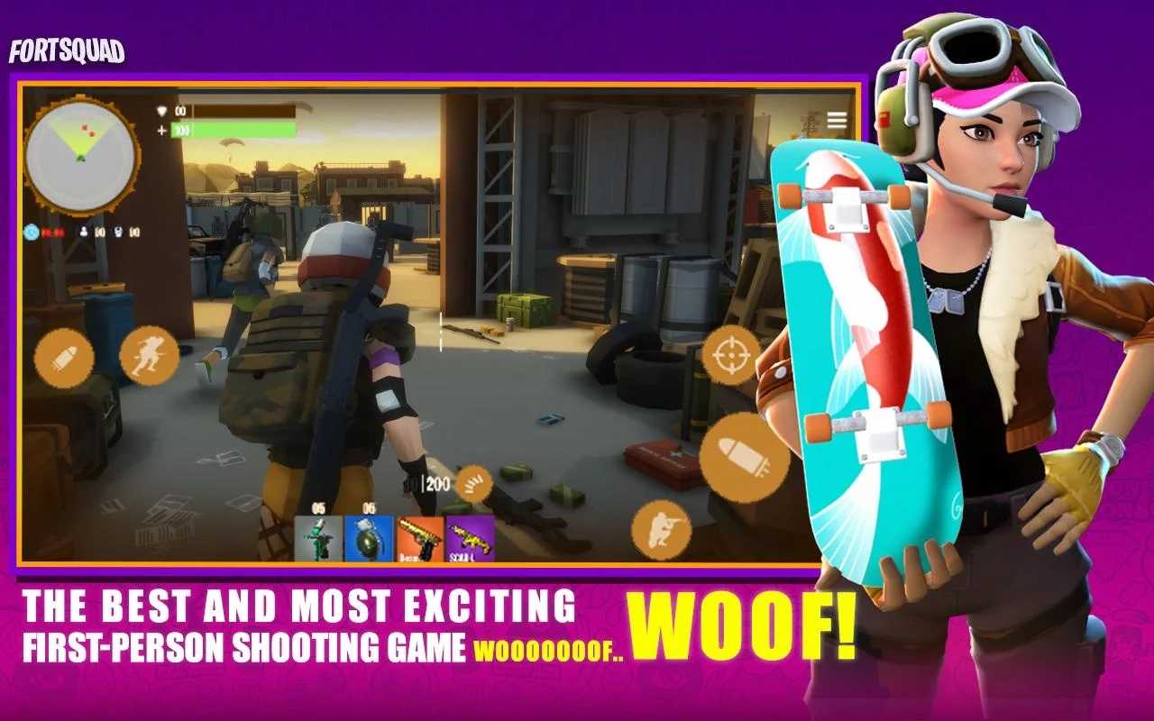 Fort Squad Royale Battle(皇家堡垒战斗小队无限钻石破解版) 2.0免费版