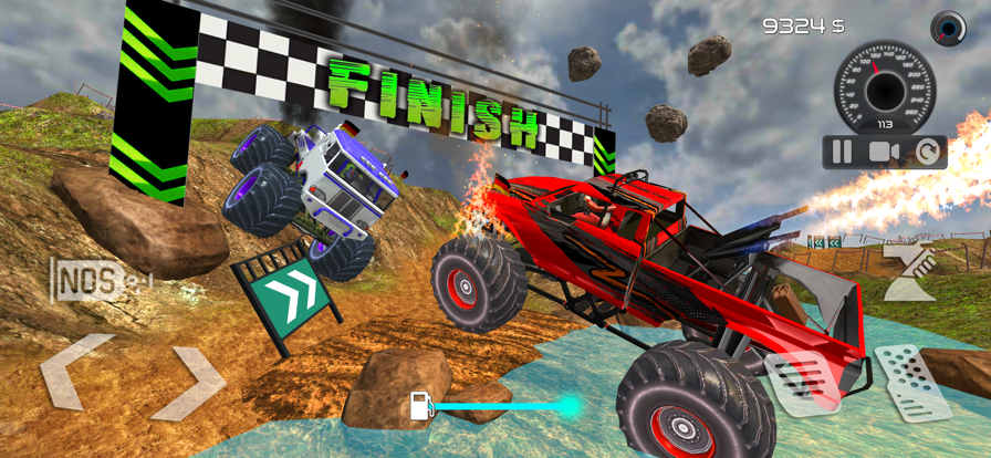 Mega Monster Truck Offroad 4x4 ios版