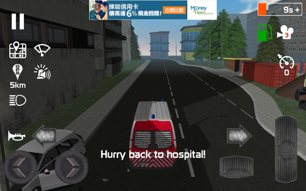 Emergency Ambulance Simulator(紧急救护车模拟器无限金币版) 1.2最新版