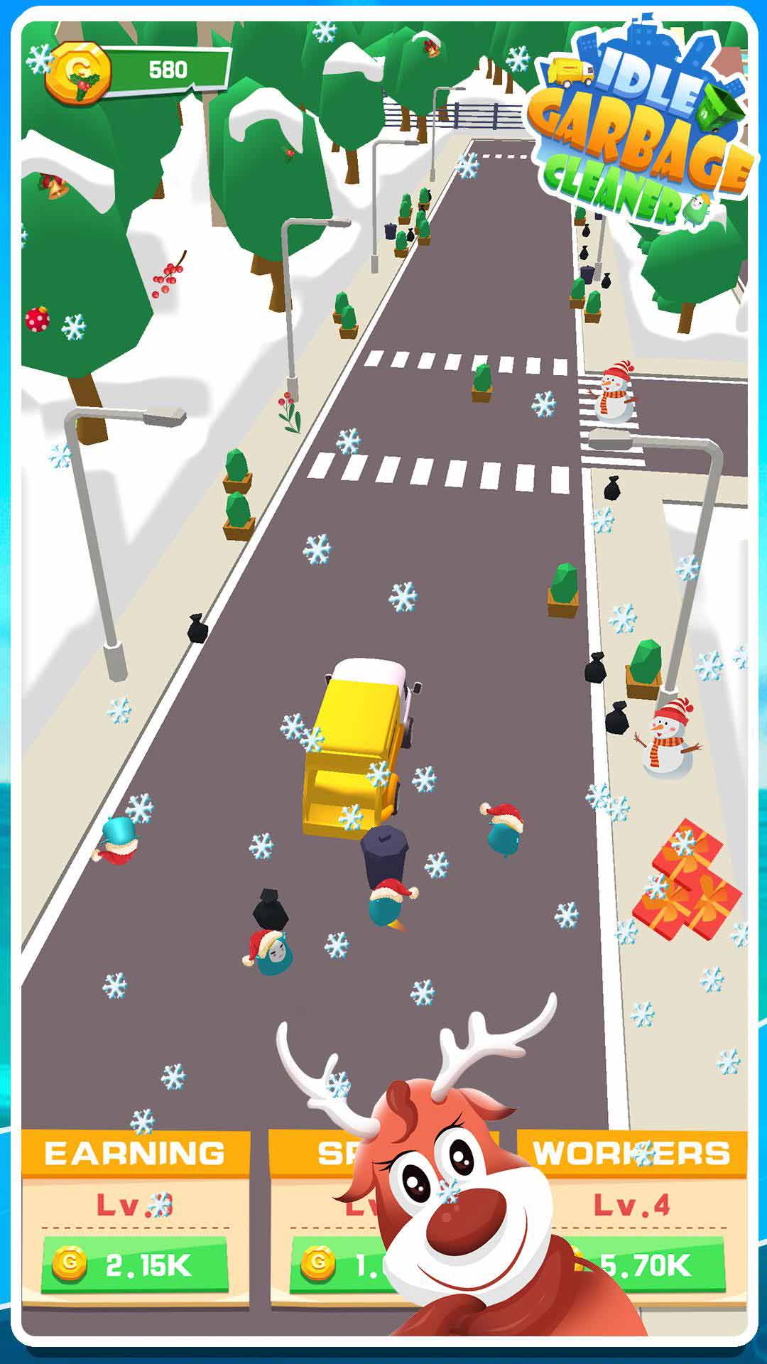 Idle Garbage Cleaner(垃圾清洗者无限金币版) 1.0.3圣诞节版