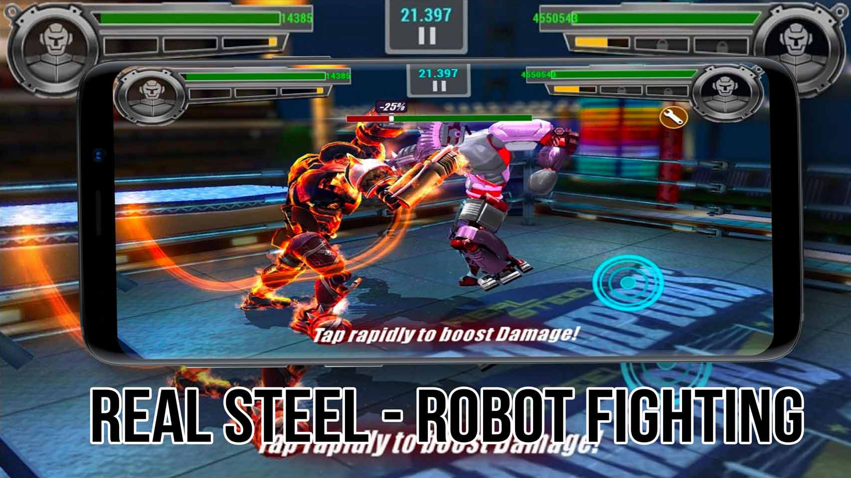 Real Steel(真实机器人环斗无限金币破解版) 1.3最新版