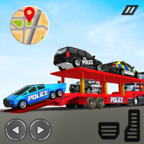 US Police Cybertruck Transporter(特殊卡车运输机无限货币破解版) 1.1.1安卓版