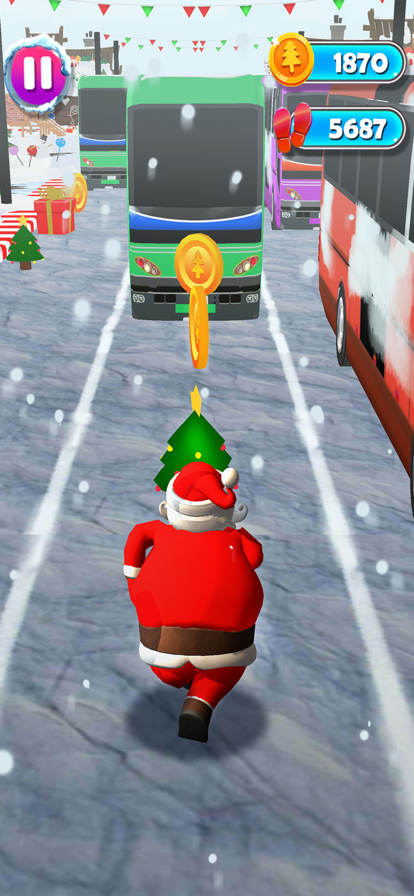 Santa Runner Infinite Run Game ios版