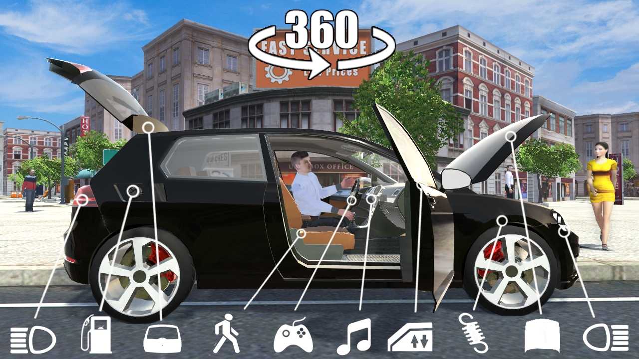 Car Simulator Golf(汽车模拟器高尔夫去广告版) 1.1.0无广告版