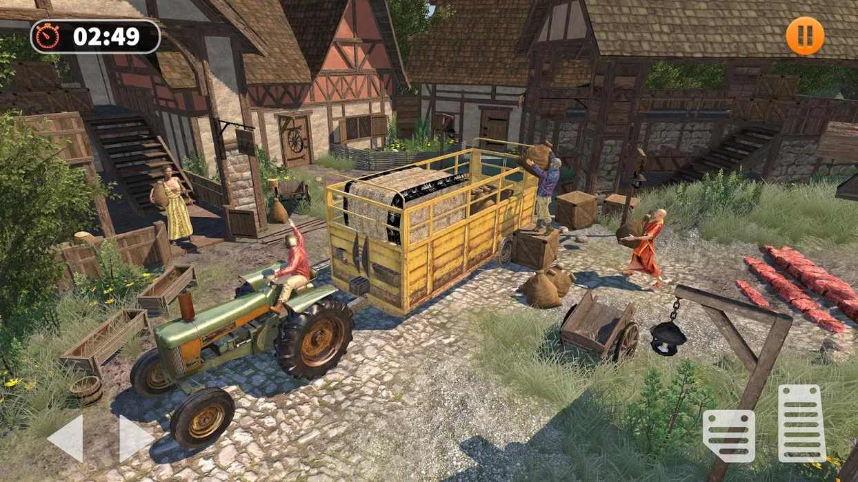 Real Tractor Farming Simulator 3D New Tractor Game(拖拉机耕种无限钞票版)无限钞票版 1.20安卓版