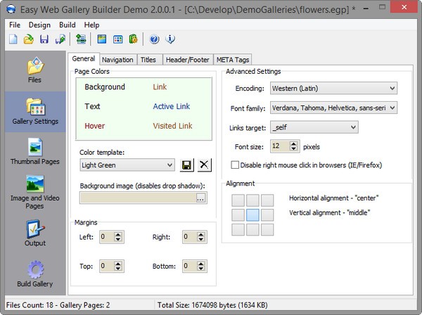 Easy Web Gallery Builder v2.2.0.2免费版