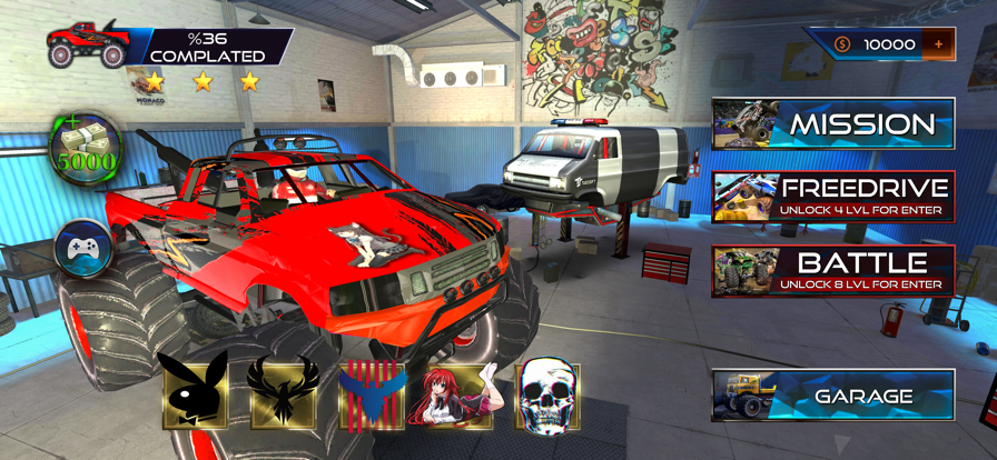 Mega Monster Truck Offroad 4x4 ios版